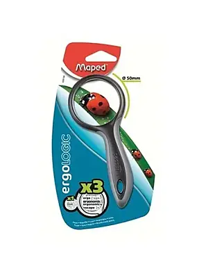 Maped Büyüteç Ergologıc X3 50 mm Gri - Maped (1)
