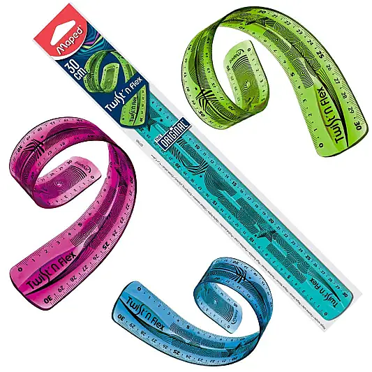 Maped Cetvel Düz Twıstn Flex Esnek 30 cm - 2