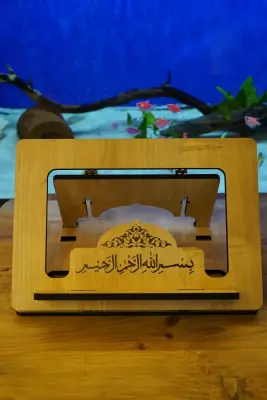 Masaüstü Ahşap Rahle - 3