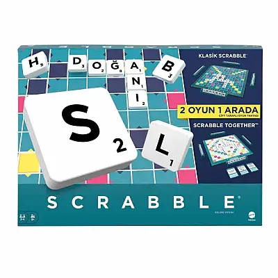 Mattel 2in1 Scrabble Türkçe - 11