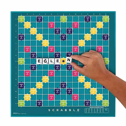 Mattel 2in1 Scrabble Türkçe - 12