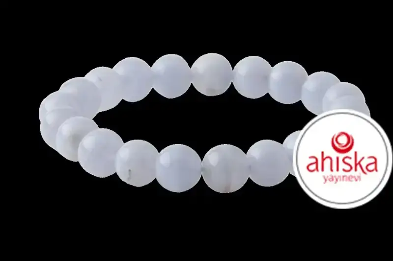 Mavi Akik 8mm Doğal Taş Bileklik - 2