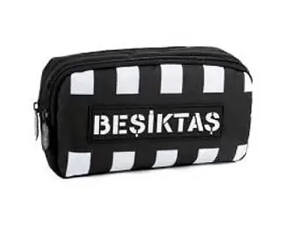 Me Beşiktaş Tribün Çubuklu Kalem Çantası - 1