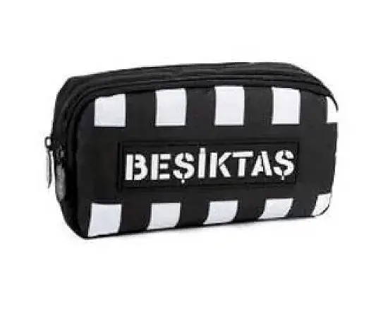 Me Beşiktaş Tribün Çubuklu Kalem Çantası - 1