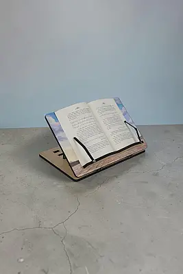 Mescid'i Aksa Ahşap Kitap Okuma Standı | Mescid'i Aksa Rahlesi - Bemenda (1)