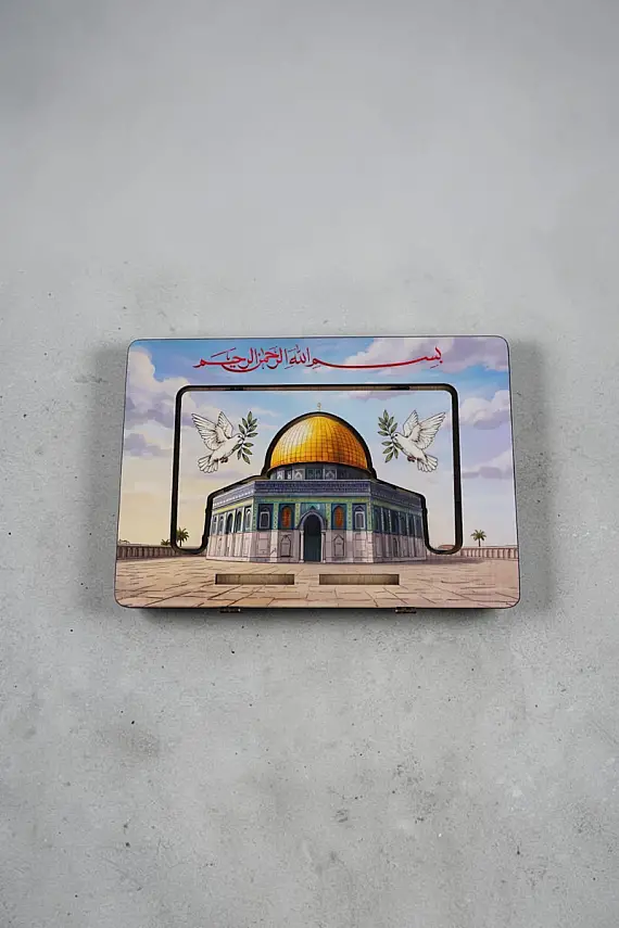 Mescid'i Aksa Ahşap Kitap Okuma Standı | Mescid'i Aksa Rahlesi - 6