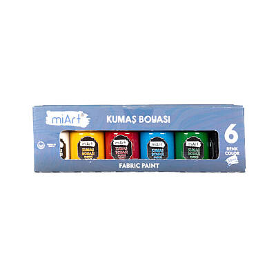 Miart Kumaş Boyası 30 ml 6 Lı - Miart (1)