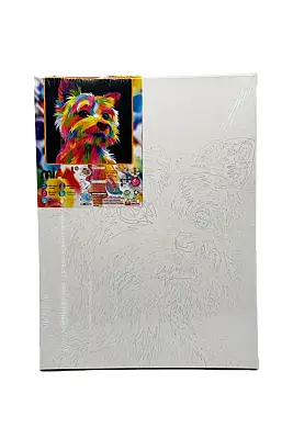 Miart Sayılarla Boyama Seti Sevimli Dost 30 x 40 cm - 1
