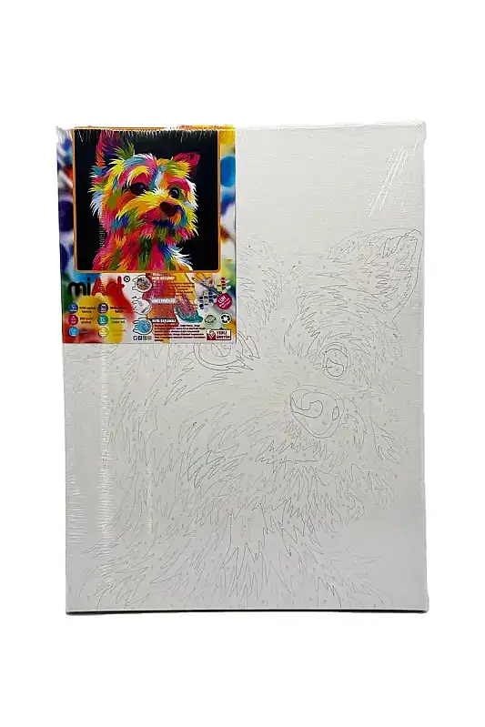 Miart Sayılarla Boyama Seti Sevimli Dost 30 x 40 cm - 2