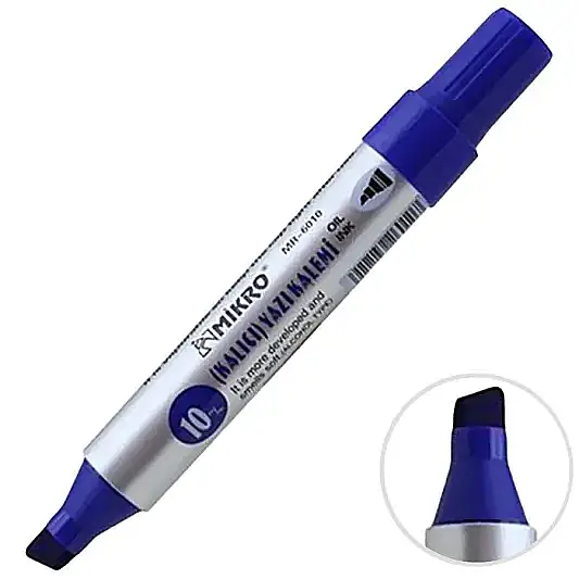 Mikro Jumbo Markör 10 mm Mavi - 1