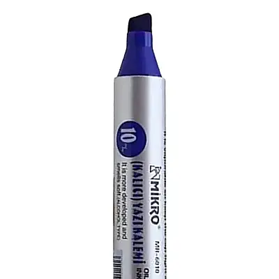 Mikro Jumbo Markör 10 mm Mavi - 4