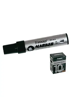 Mikro Jumbo Markör 10 mm Siyah - 1