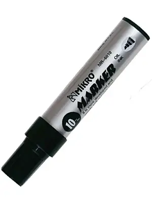 Mikro Jumbo Markör 10 mm Siyah - Mikro (1)