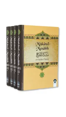 Mişkatul Mesabih 4 Cilt Takım - İthal Kağıt - Ocak Yayıncılık (1)