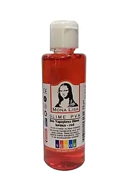 Monalisa Slıme 70 ml Sıvı Yapıştırıcı Kırmızı - 1