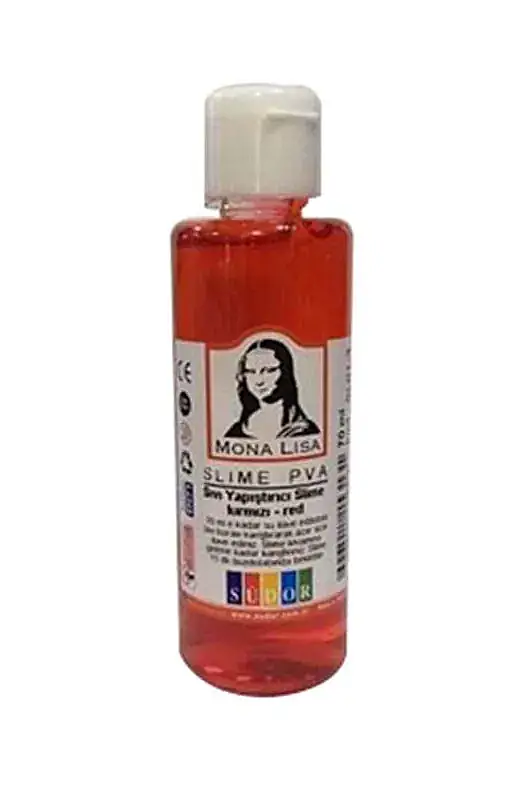 Monalisa Slıme 70 ml Sıvı Yapıştırıcı Kırmızı - 1