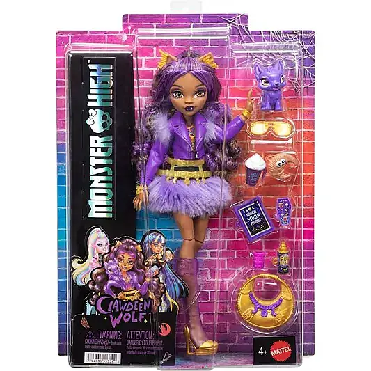 Monster High Ana Karakter Bebekler Clawdeen Wolf - 2