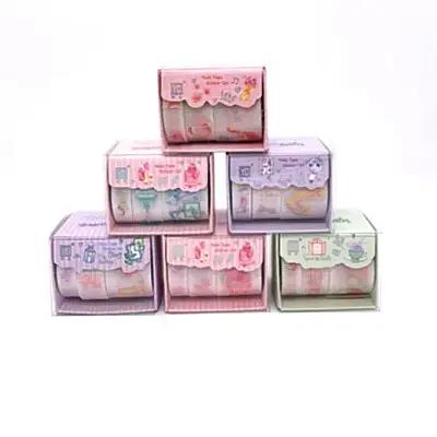 Munis Simli Kawaii Kutulu Sticker 3 Boy - Munis (1)