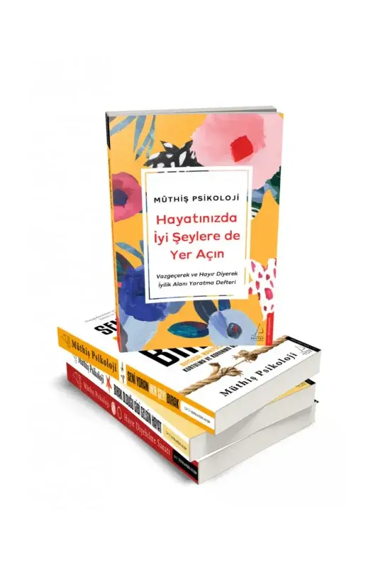 Müthiş Psikoloji 3 Kitap Set Defter Hediyeli - 2