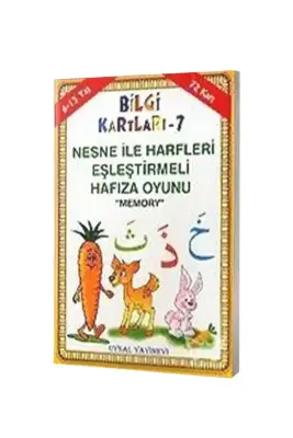 Nesne İle Harfleri Eşleştirmeleri Hafıza Oyunu - Bilgi Kartları 7 - 6-15 Yaş - Uysal Yayıncılık (1)