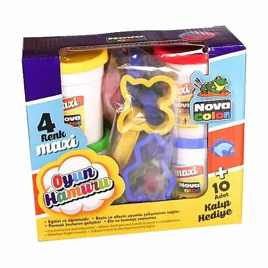 Nova Color Oyun Hamuru Maxi 4 Lü Oyuncaklı - 2