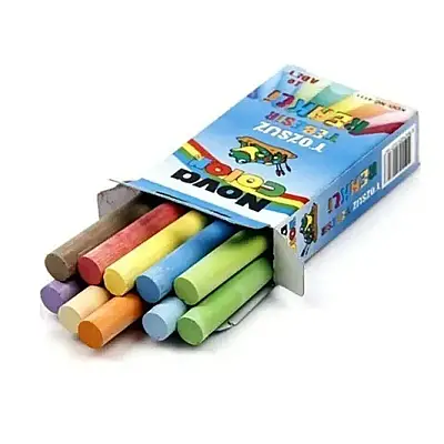 Nova Color Tebeşir Tozsuz 10 Lu Renkli - Nova Color (1)
