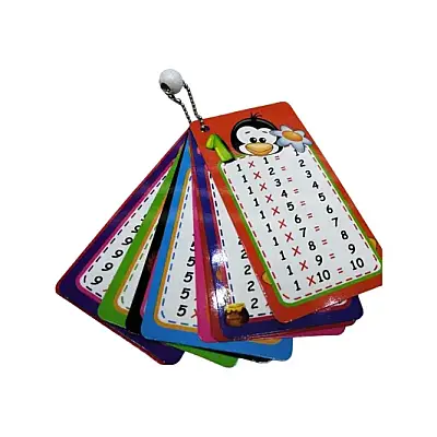 Odak Çarpım Tablosu Kartları Paketi Zincirli - 1