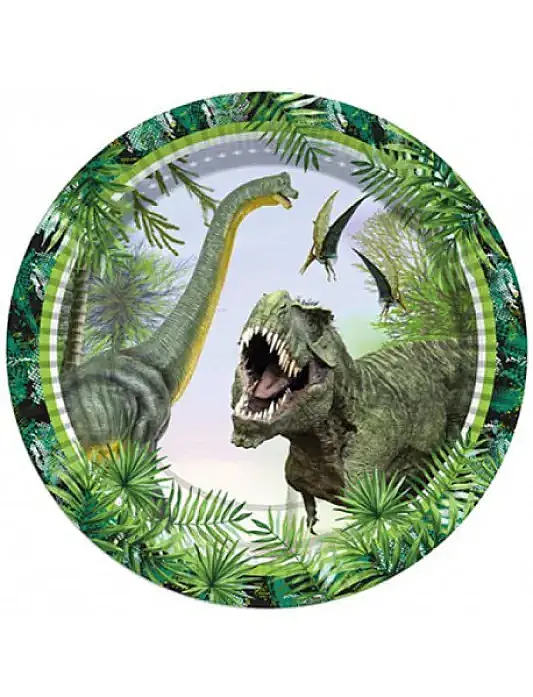 Orca Vahşi Jurassic Park Tabak 23 cm - 1