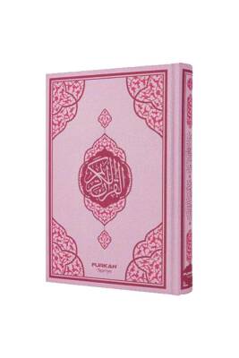 Orta Boy Pembe Kuranı Kerim Miklepsiz - Furkan Neşriyat
