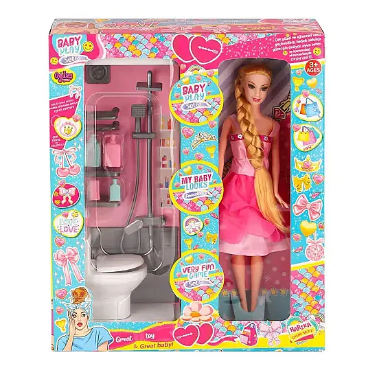 Oydaş Klozetli Banyo Seti Bebekli - 1