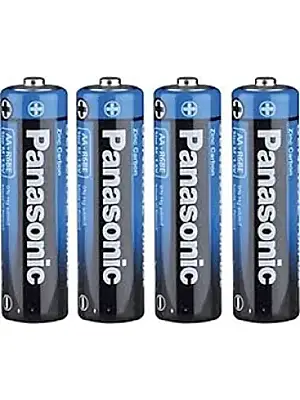 Panasonic AA Manganez Kalem Pil 4 Lü - 1