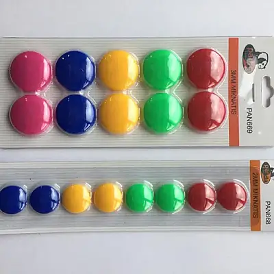 Panda Renkli Mıknatıs Küçük - Panda (1)