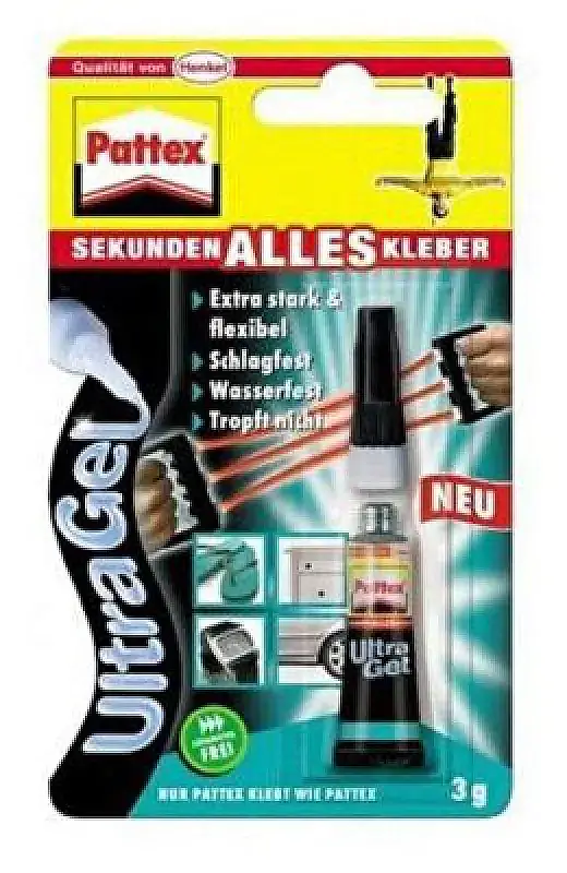Pattex Ultrajel 3 gr Süper Japon Yapıştırıcı - 1