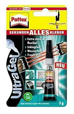 Pattex Ultrajel 3 gr Süper Japon Yapıştırıcı - Pattex (1)