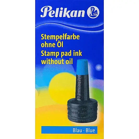 Pelikan Istampa Mürekkebi Mavi - 1