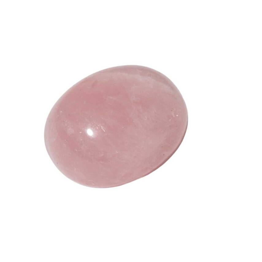 Pembe Kuvars (Gül Kuvars) Doğal Taş Tımbıl El Taşı - 3