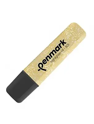 Penmark Fosforlu Kalem Metal Simli Altın - Penmark (1)