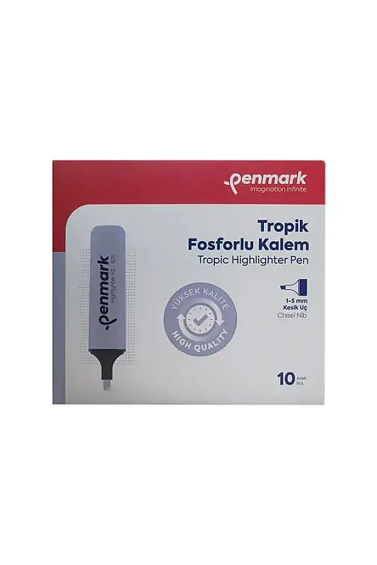 Penmark Tropik Fosforlu Kalem Gri - 1