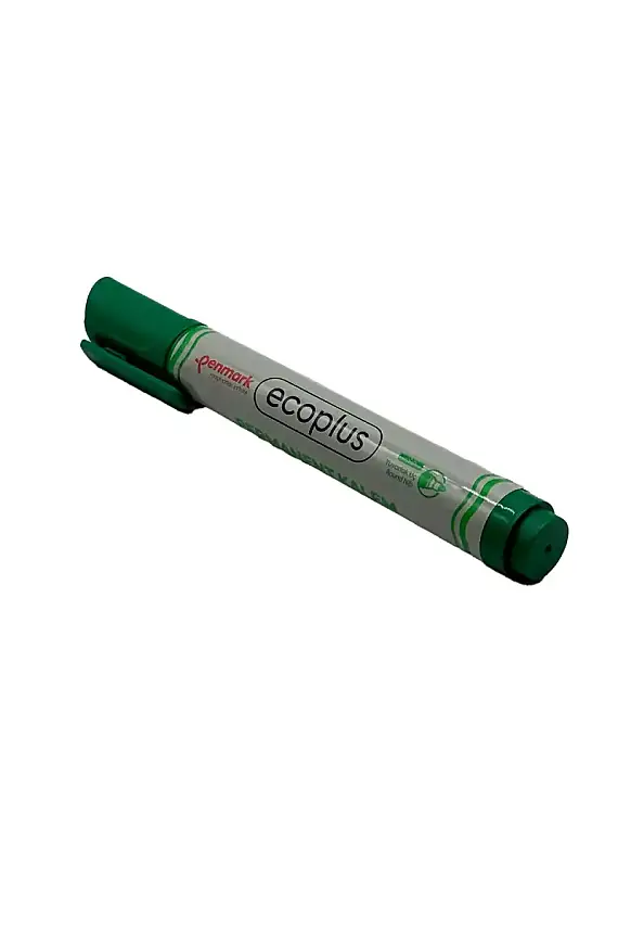 Penmark Yeşil Markör Kalemi Permanent Yuvarlak Uç Ecoplus - 1