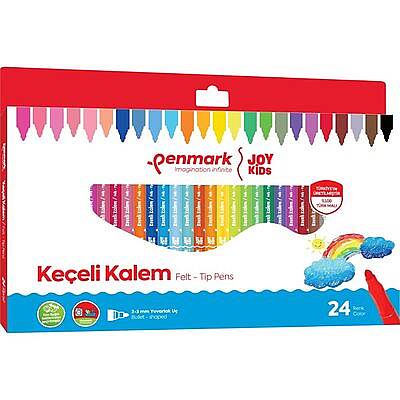 Penmark Yıkanabilir Süper Keçeli Kalem 24 Lü - Penmark