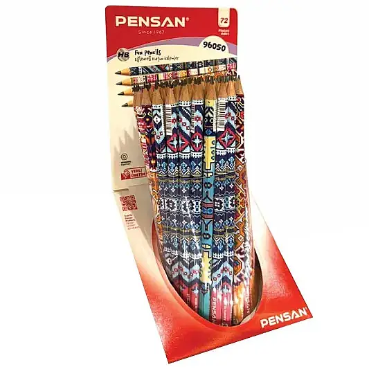 Pensan Kurşun Kalem Figürlü 12 Li - 2