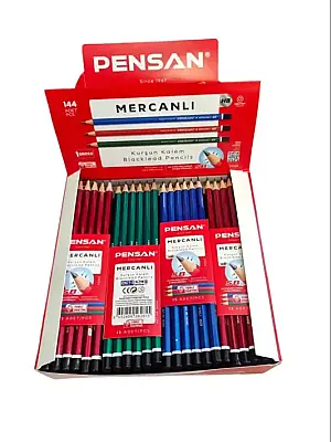 Pensan Kurşun Kalem Mercanlı 12 Li - Pensan (1)
