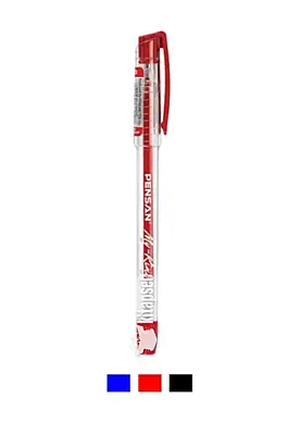 Pensan My-King Jel Metal Klips Kalem 0.5 mm Kırmızı - 1
