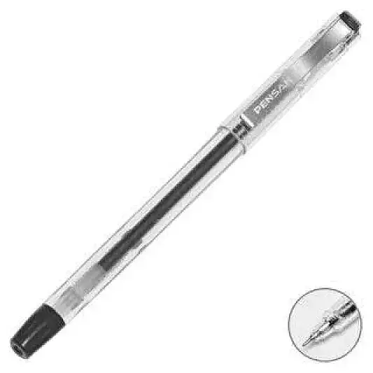 Pensan My-King Jel Metal Klips Kalem 0.5 mm Siyah - 2