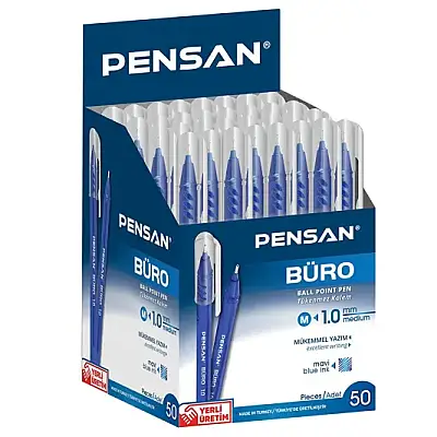 Pensan My-Pen Tükenmez Kalem 1 mm Siyah - 1