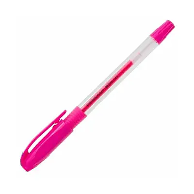 Pensan Neon Jel Kalem 1 mm Pembe - 1