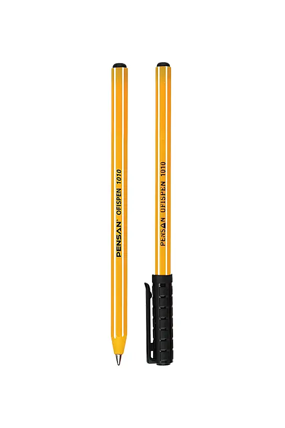 Pensan Ofispen Tükenmez Kalem 1 mm Siyah - 1