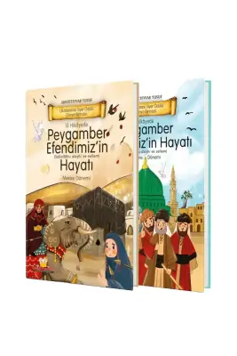 Peygamberimizin Hayatı Mekke ve Medine Dönemi Ciltli 2 Kitap Set - 1