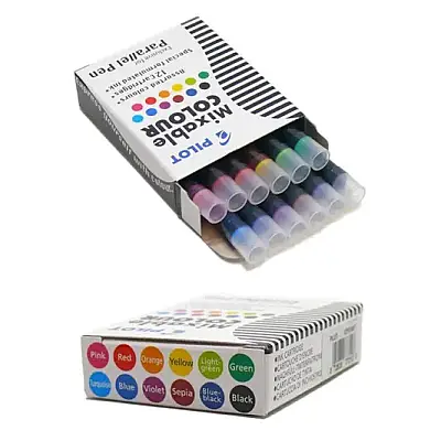 Pilot Parallel Pen Orjinal Kartuş Karışık Renkli 12 Li - Pilot (1)