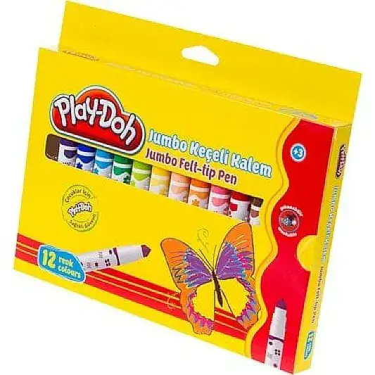 Play-Doh Keçeli Kalem Jumbo 6 mm 12 Li - 2